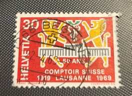 Vollstempel Begnins briefmarke