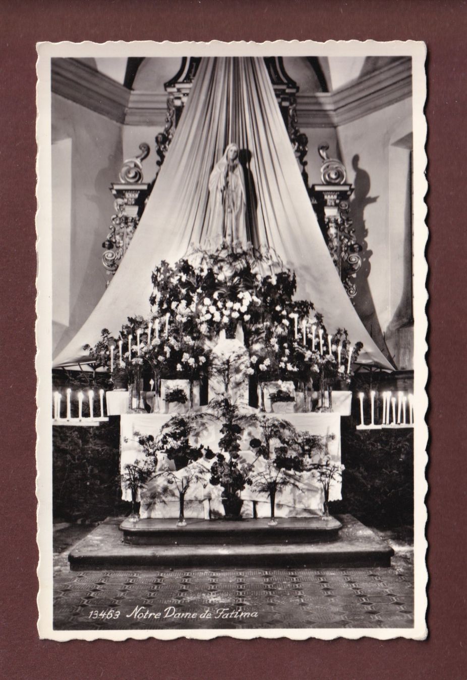 Cartoline postali: NOTRE DAME DE FATIMA – Usato da Pully venduto da nicecards-shop
