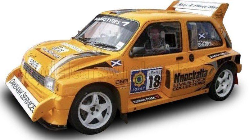 AUSTIN - MG METRO 6R4 N 18 RALLY TOPAZ DONEGAL INT 1/18 NEU (Neu und ...