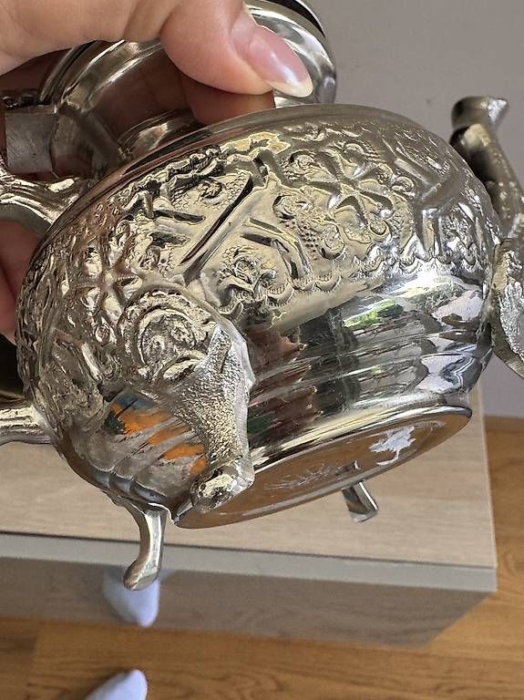 Teiere: Orientalische Teekanne  versilberte Optik – Usato da Horw venduto da abc_b5tj 3