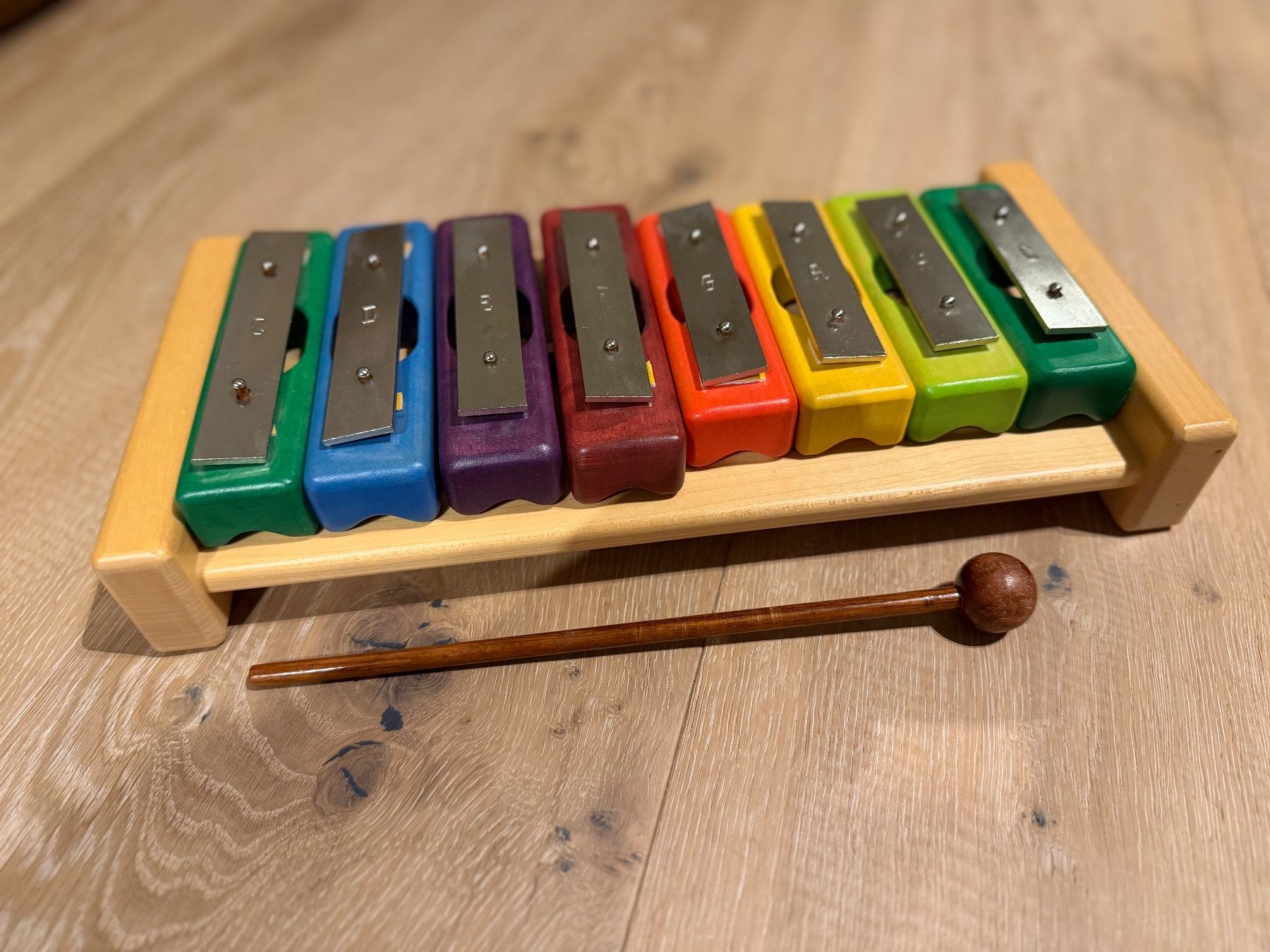 Strumenti musicali: Color Xylophon mit Klangstab in Originalverpackung – Usato da Ebmatingen venduto da Bazoka-Joe
