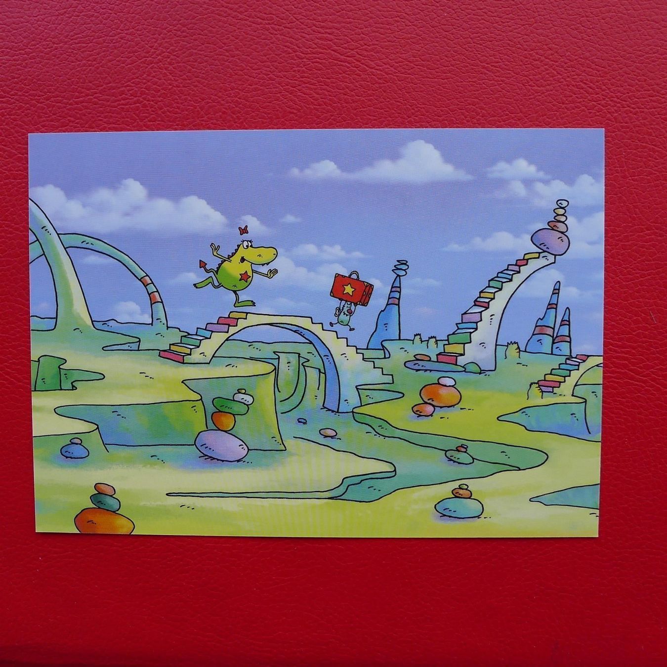 Tutti i francobolli: 2016, Molly Monster: Nr.1581 auf Postkarte – Usato da Sursee venduto da Luzernerraute 1