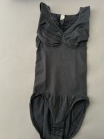 Body Suit mit Spitze grau Grösse L guter Zustand