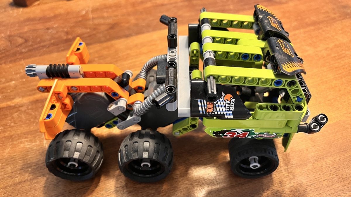 Lego Giocattoli: Lego Technics Raupenlader, Buggy, Raupenkran, Bulldozer – Usato da Baar venduto da famvg 3