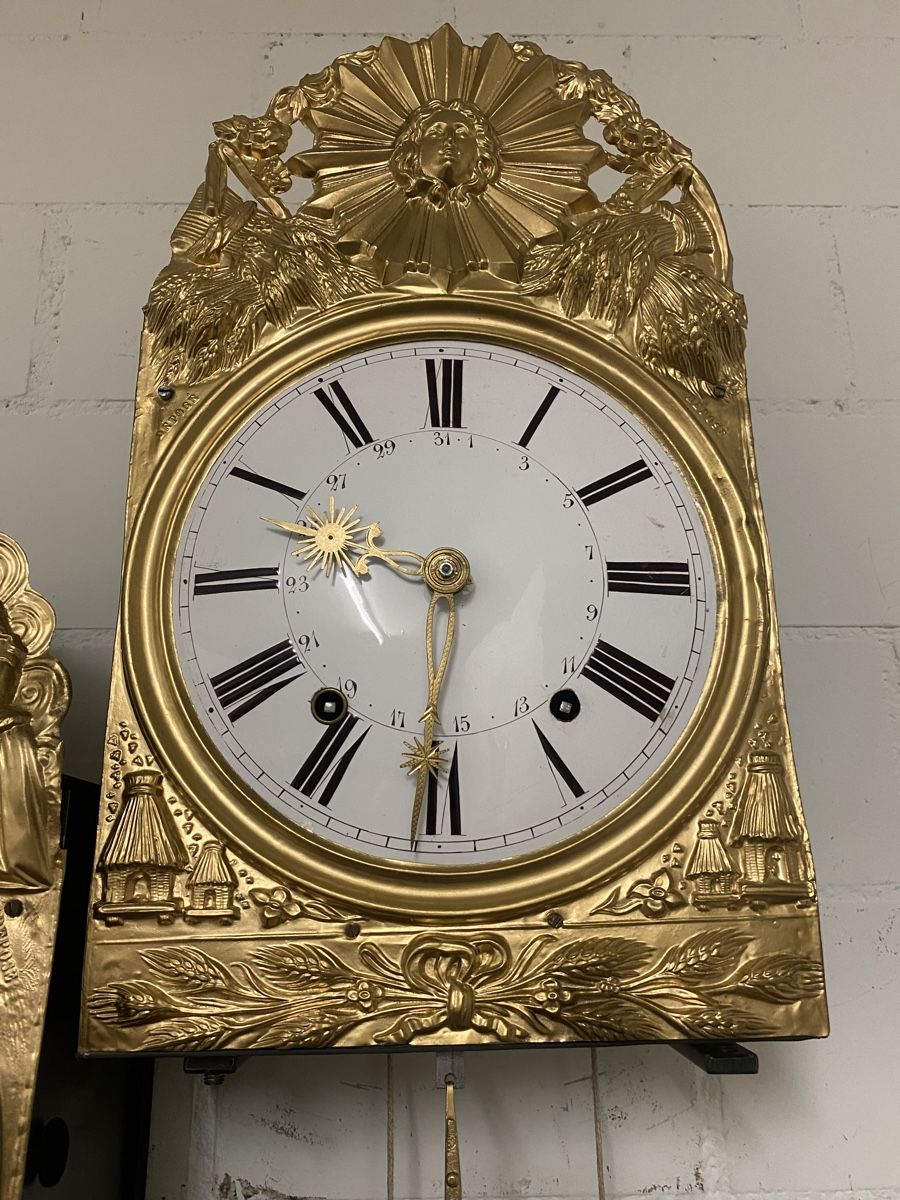 Orologi: Zwei wunderschöne Comtoise Burgunderuhren – Usato da Adetswil venduto da rof01 4