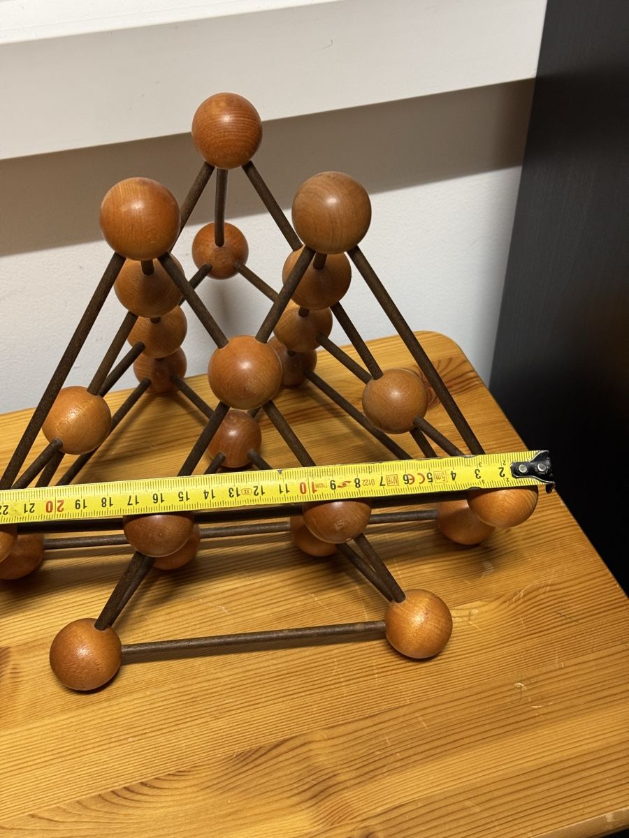 Kit di costruzioni: Vintage Molecular Structure Model Geometric Sculpture CT405 – Usato da Morges venduto da SevArt 7