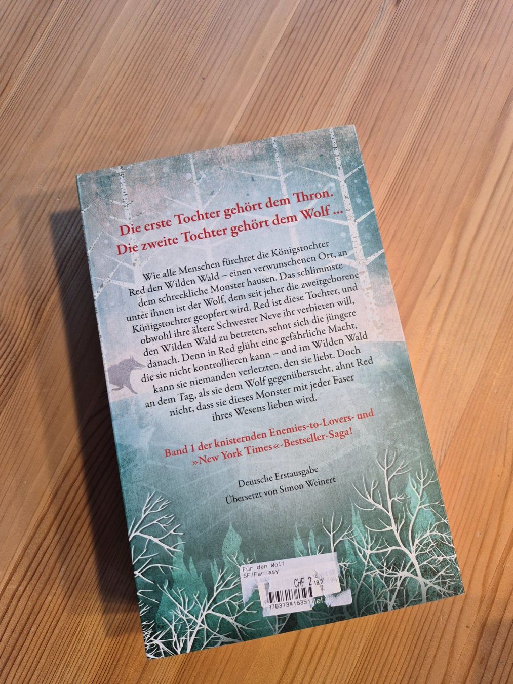 Libri: Für den Wolf - Hannah Whitten – Usato da Domat/Ems venduto da ana_zd9d 1