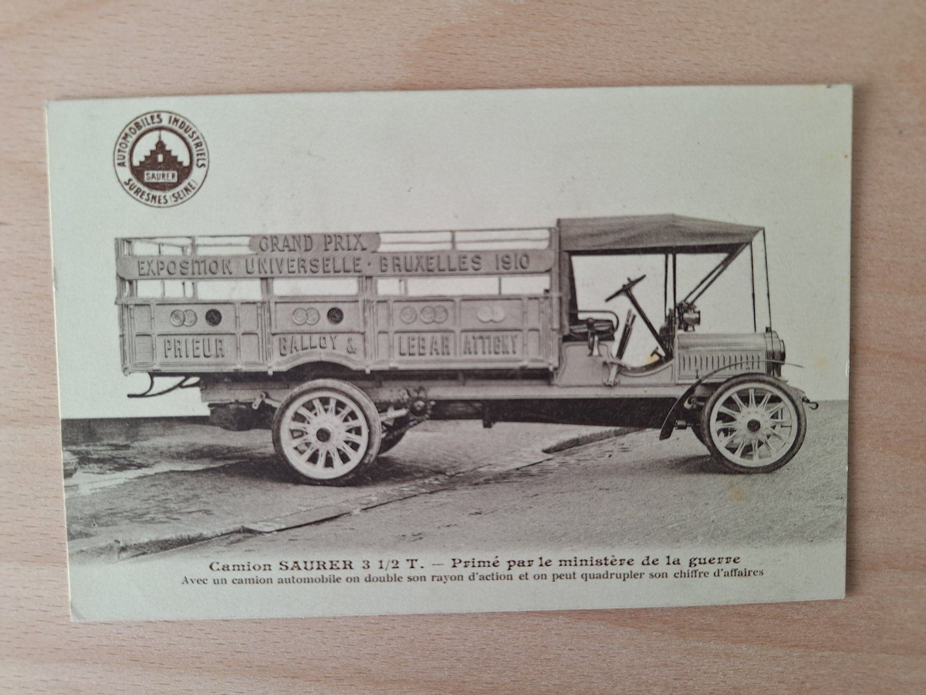 Ansichtskarten: AK Saurer Lastwagen, Surenses – Gebraucht aus Lohn-Ammannsegg von Beo71