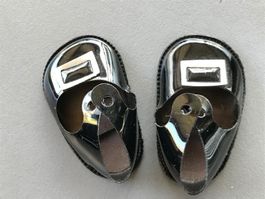 Lackschuhe für kleinere Puppe,5 cm lang