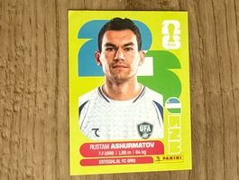 Panini FIFA World Cup 2026 Sticker Rustam Ashurmatov UZB 7