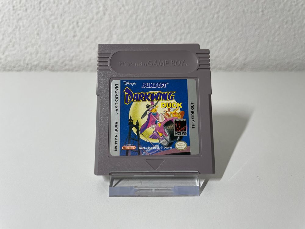 Jeu Game Boy Darkwing Duck - Version Originale Authentique - État Correct, Fonctionnel