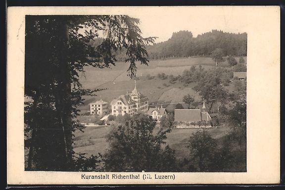 Cartes postales: Richenthal, Kuranstalt Richenthal aus de – D'occasion à Berlin par bartko-reher