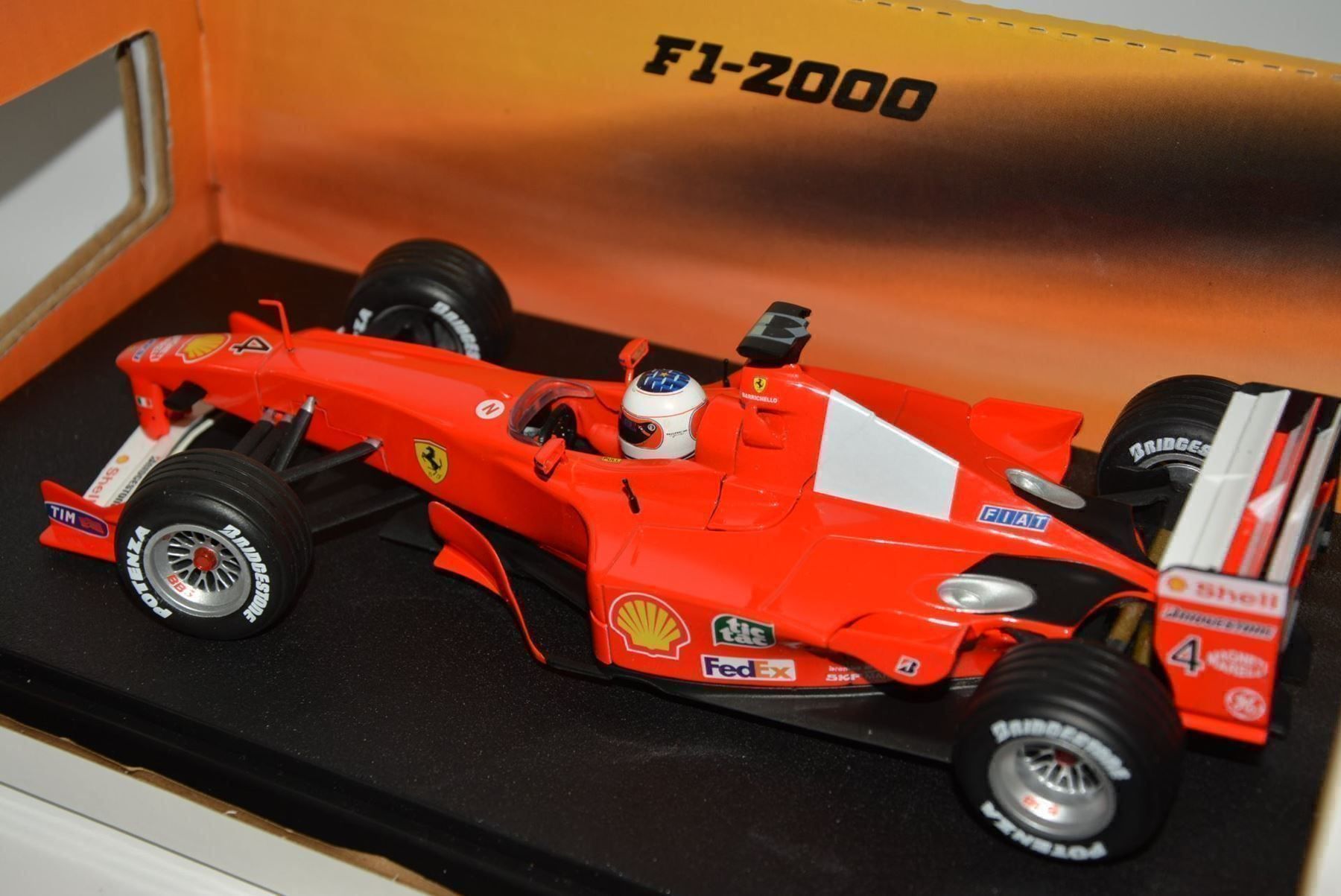 Ferrari Modellini d'auto: Ferrari F1-2000 Rubens Barrichello  1:18 – Nuovo (secondo la descrizione) da Goldach venduto da Feivel9 4