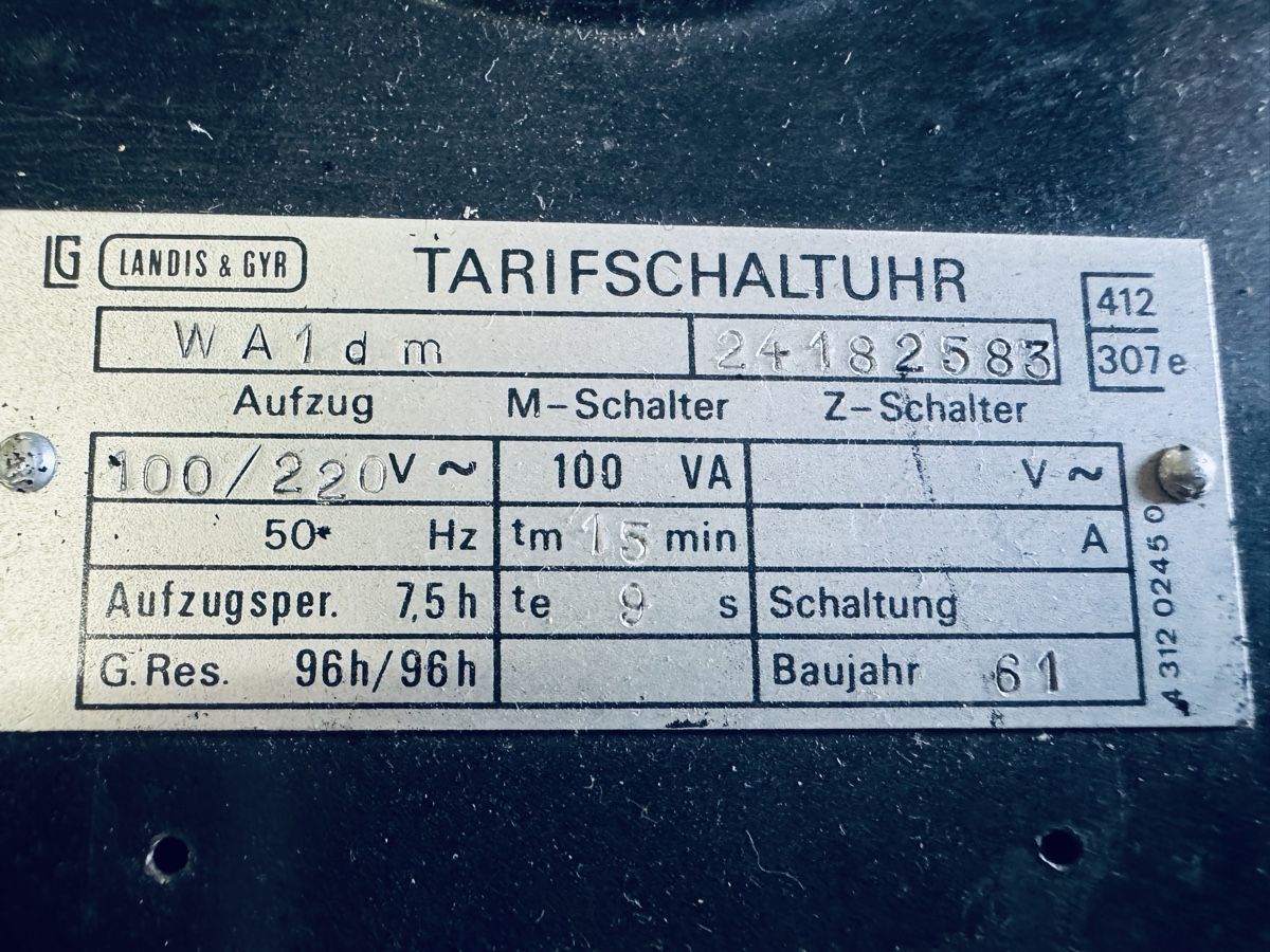 Radiocomunicazione: Tarifschaltuhr – Usato da Sternenberg venduto da Mcfraui 1
