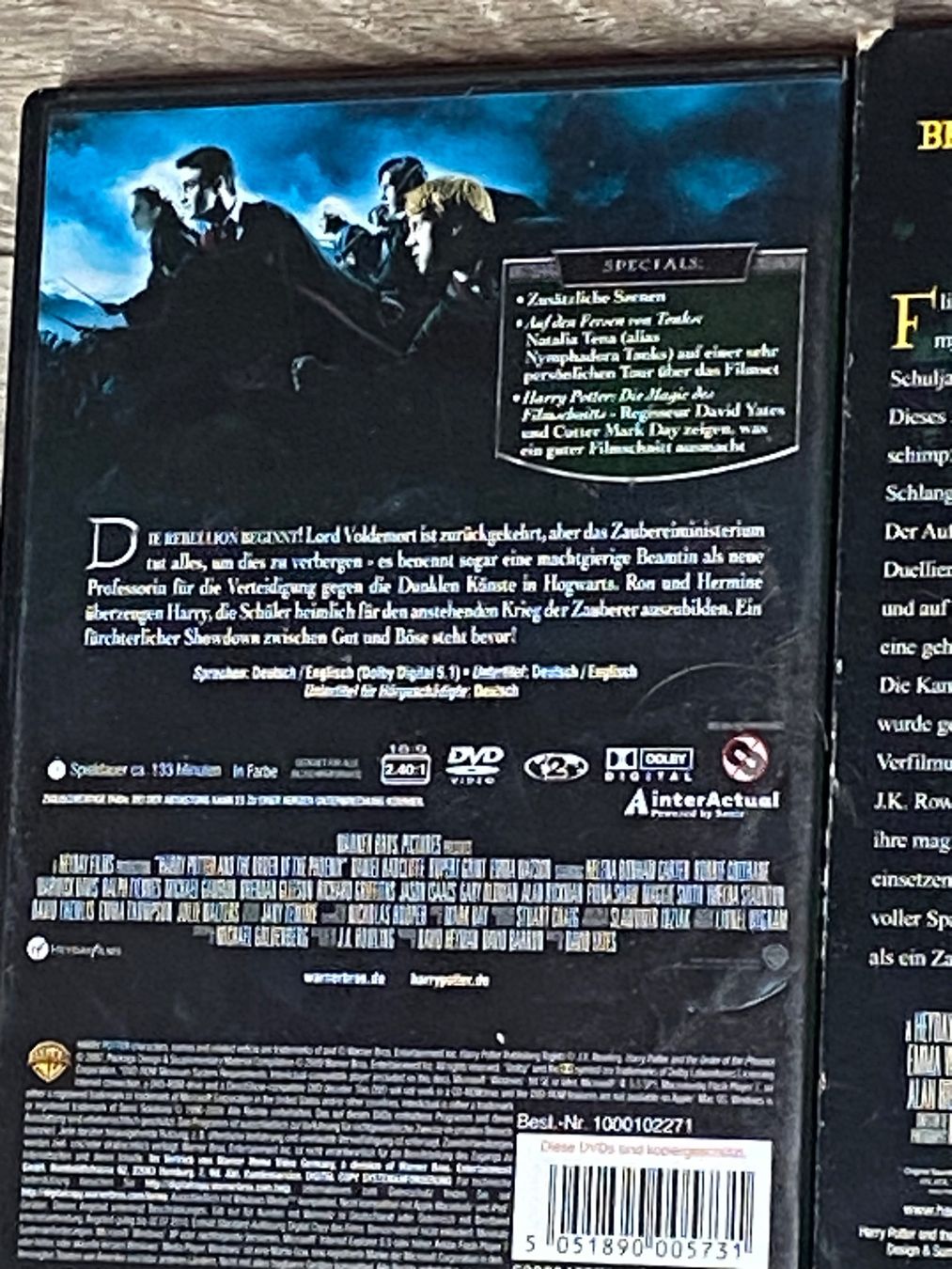 Alle DVDs: Harry Potter – Gebraucht aus Muri b. Bern von AdidasCollector 2