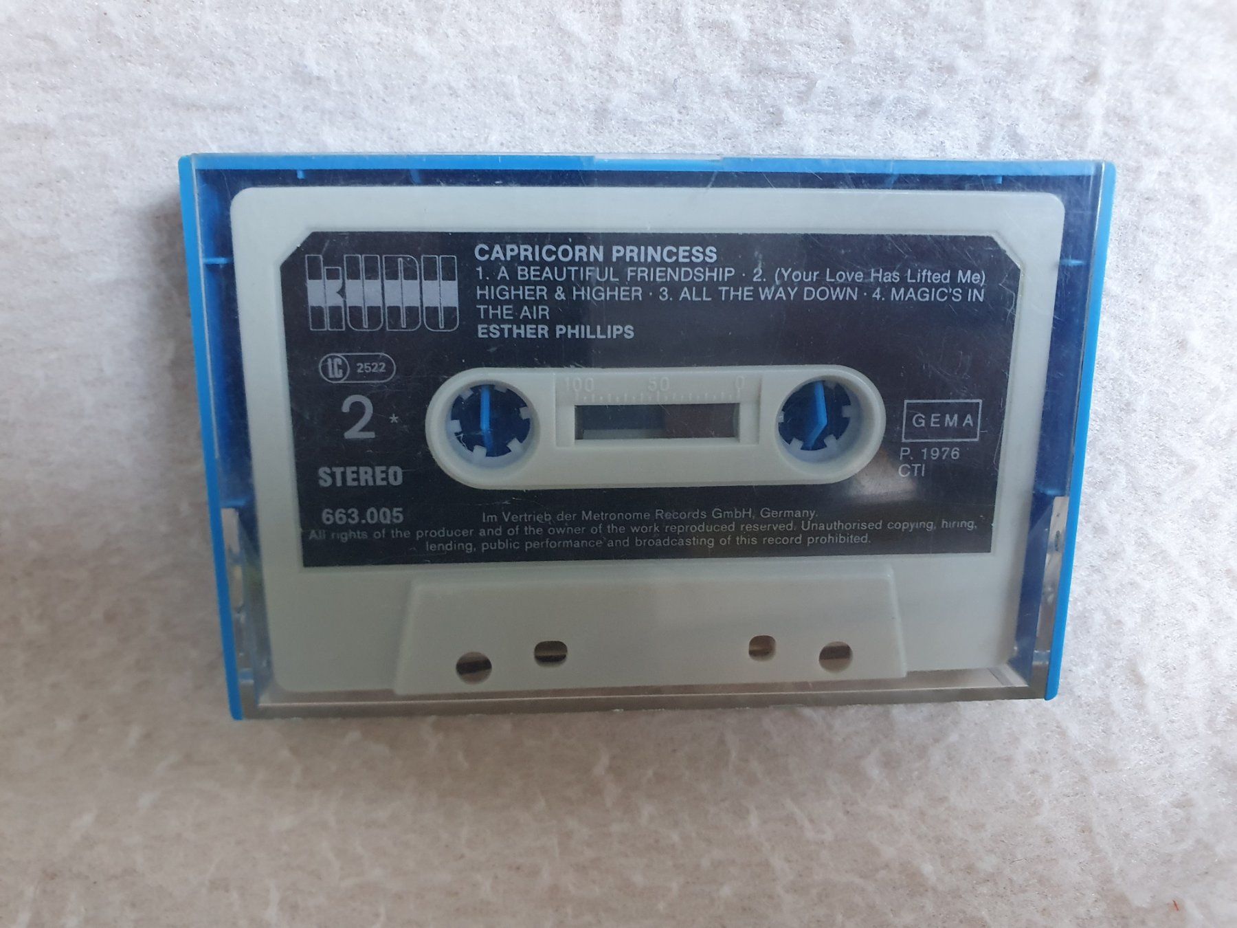Musicassette: Musicassetta "Capricorn princess" – Usato da Melano venduto da H-Sara
