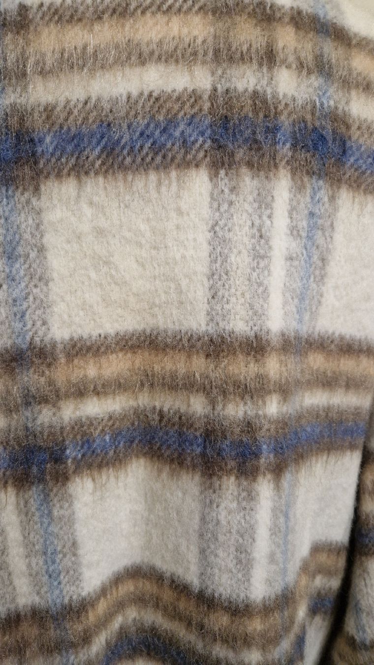 H&M Giacche: Beige-braun kariertes Woll-Shacket – Nuovo (secondo la descrizione) da Oberengstringen venduto da Sheera7 4