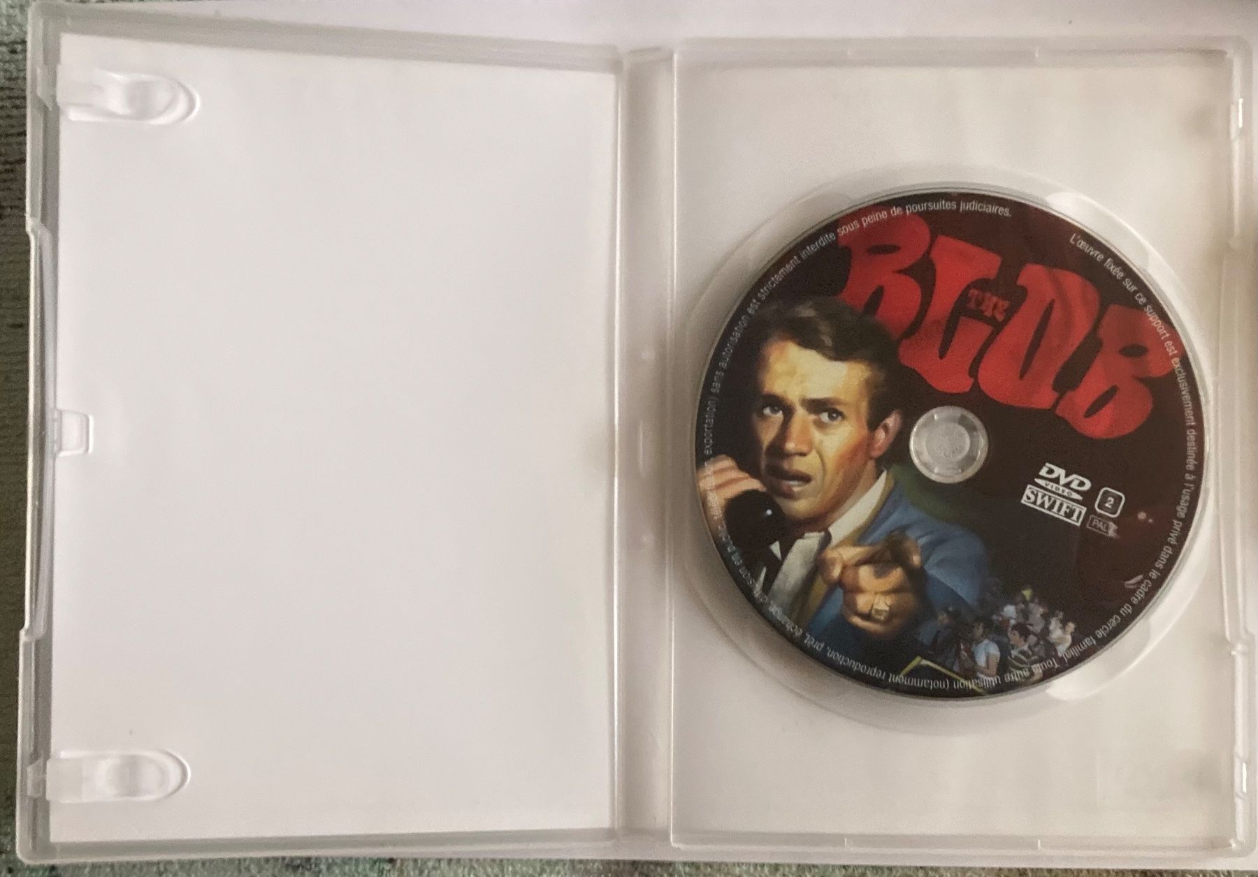 Tutti i DVDs: STEVE MCQUEEN - THE BLOB – Usato da Poliez-Pittet venduto da Newtown-Records 2