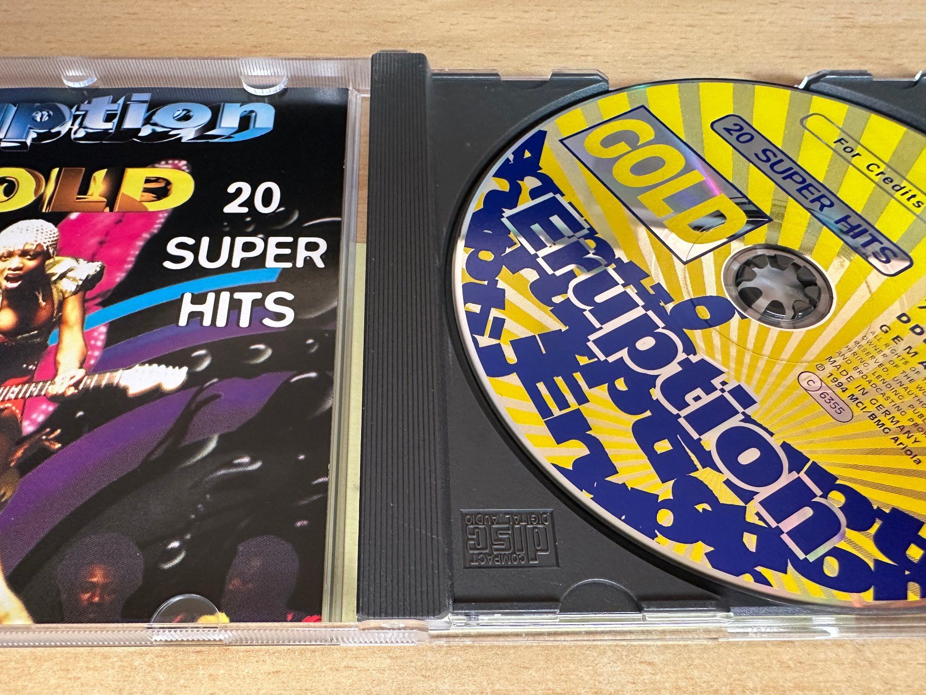 CD: Eruption – Gold - 20 Super Hits – Usato da Rikon im Tösstal venduto da Alpenmutz 3