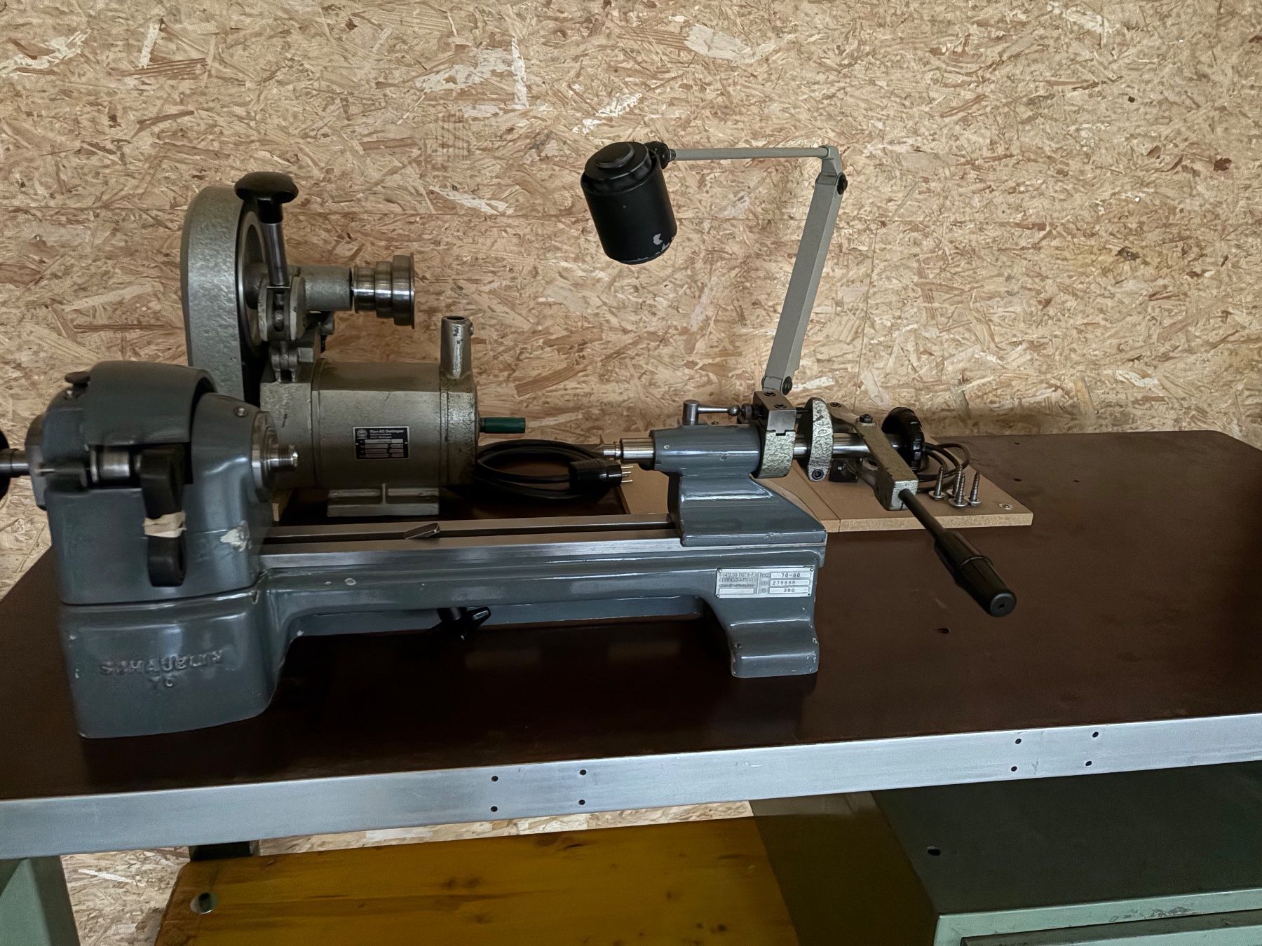 Schaublin Tutte le macchine: Schaublin 70 – Usato da Couvet venduto da Saint-Jean-de-Luz700 1