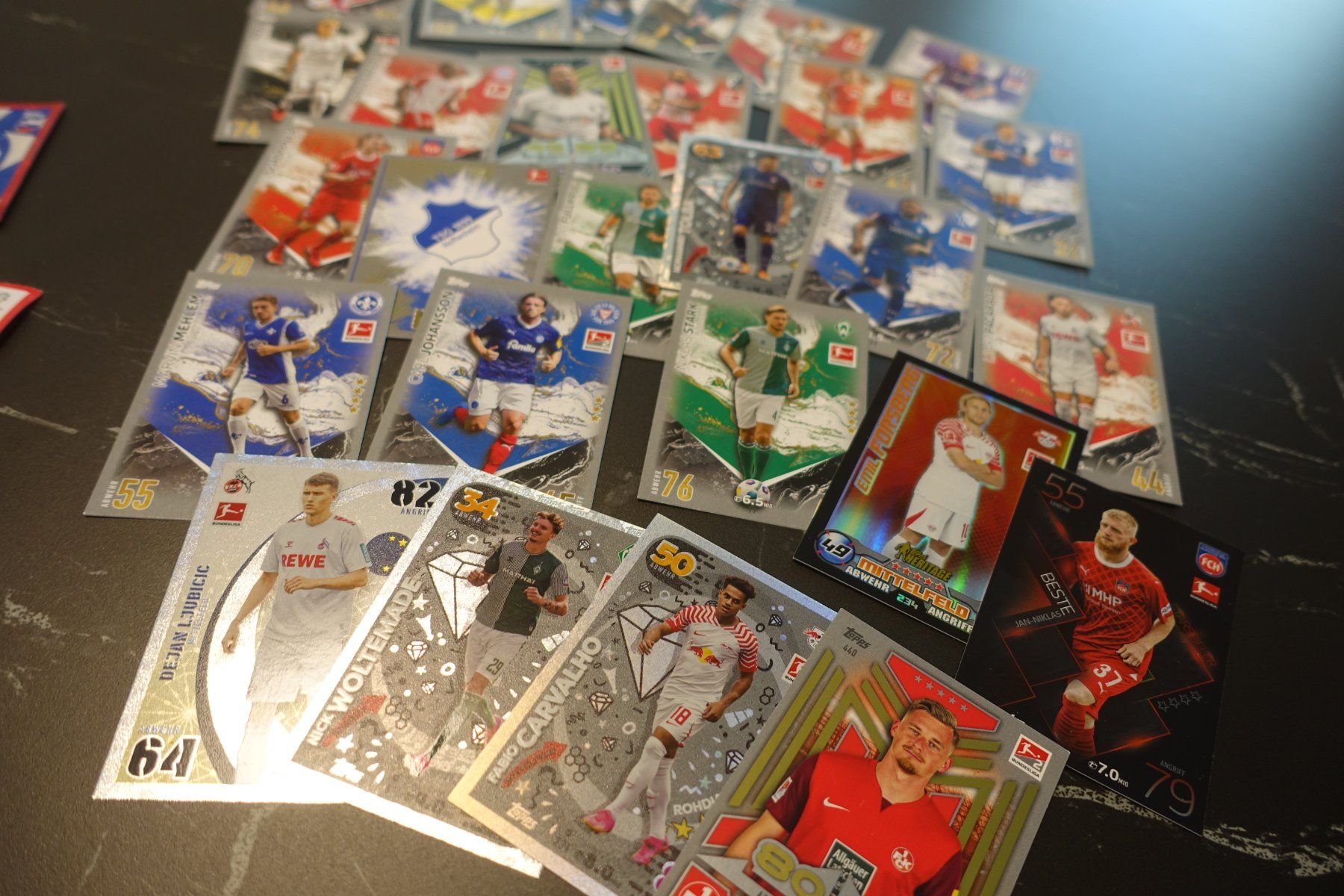 Topps Carte collezionabili: div. Topps Fussball-Sammelbilder – Usato da Belp venduto da Mazarron58 2