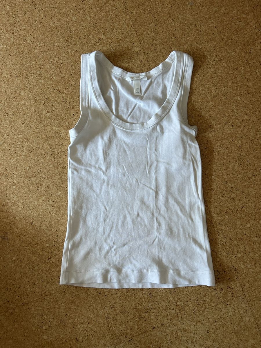 Tops: Weisses Top – Gebraucht aus Schmitten FR von let_k9yc