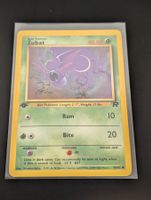 Pokémon Karte Zubat 70/82 First Edition