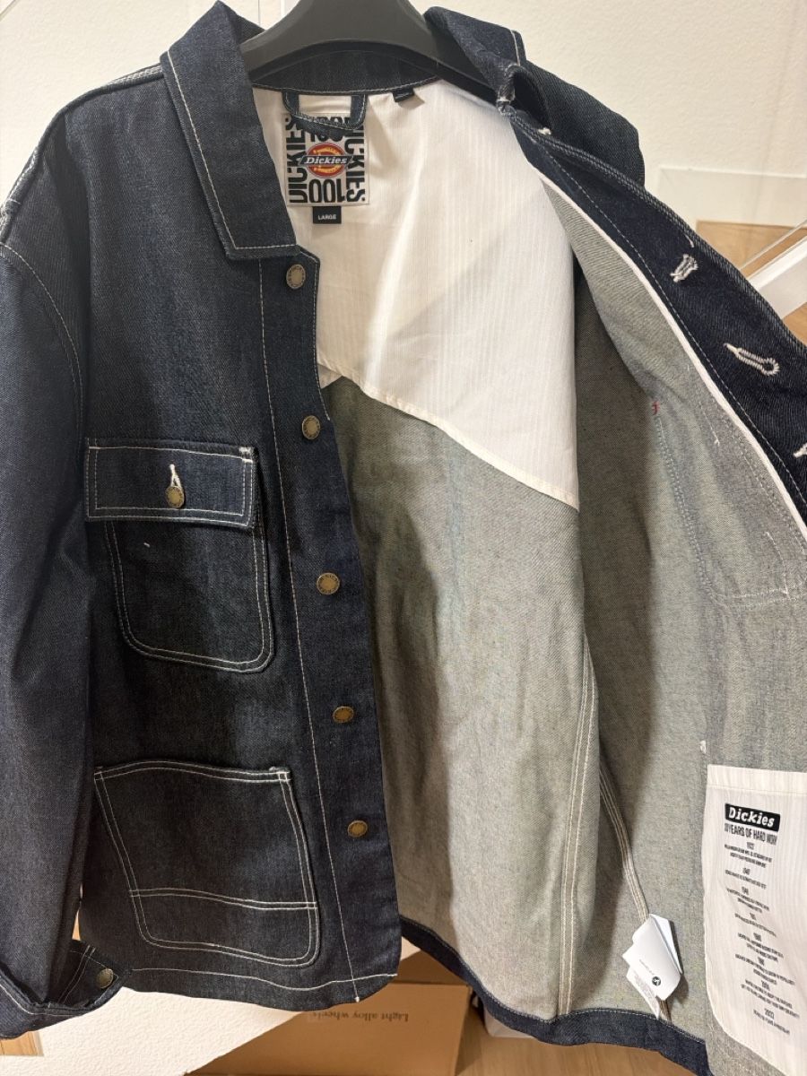 Dickies Giacche: Dickies Arbeitsjacke Denim Grösse L – Nuovo (secondo la descrizione) da Ebikon venduto da AT35 3