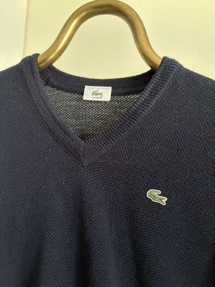 Lacoste Pullover & Sweatshirts: Pull Lacoste Homme Bleu Marine Taille 5 – Gebraucht aus Neuchâtel von sharposneaks 1