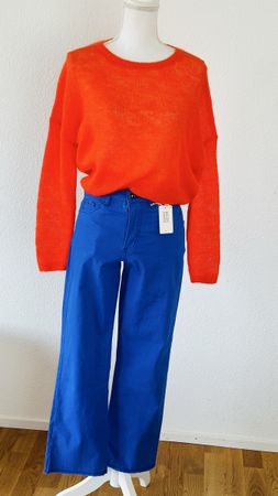 Nile Pullover F25023 Grösse XXS orange mit Etikett