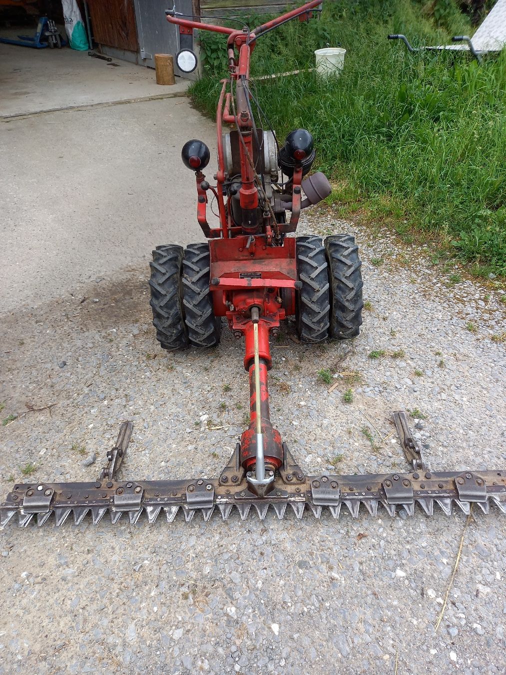 Bucher Tutte le macchine: Motormäher Bucher K4 – Difettoso da Berneck venduto da bemir68