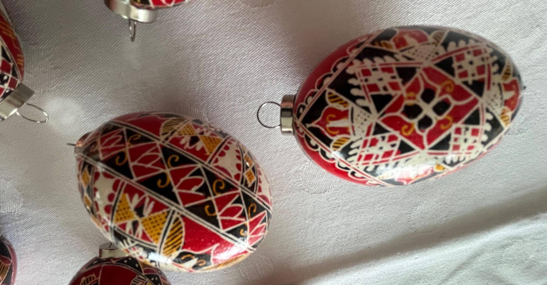 Tutte le decorazioni: Osterdeko: 12 wunderschöne handbemalte Ostereier – Usato da Stetten AG venduto da Brissago25 4