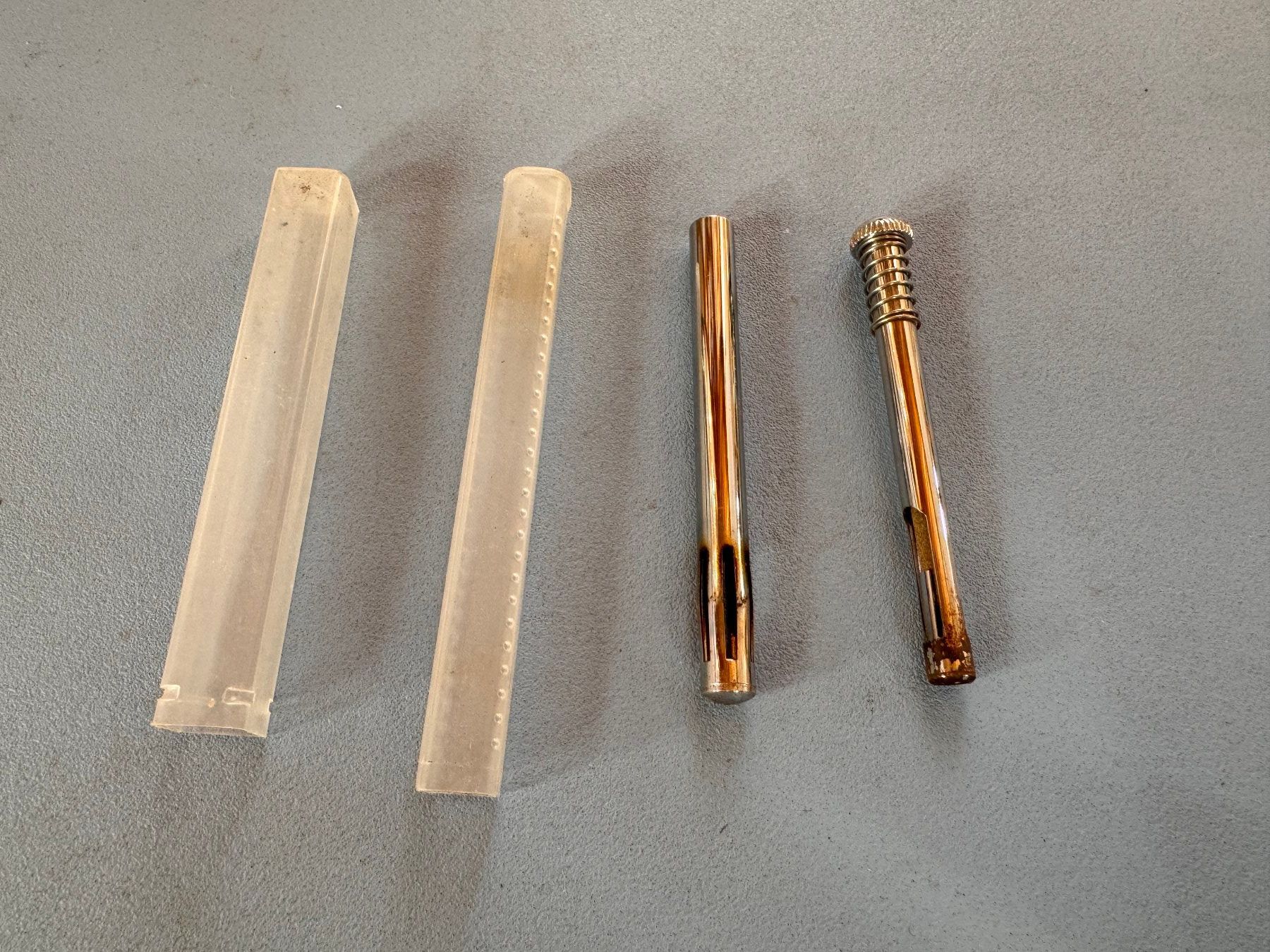 Cartoline: Moxa Stick aus Metall mit Hülle – Usato da Zürich venduto da 411osmanbey