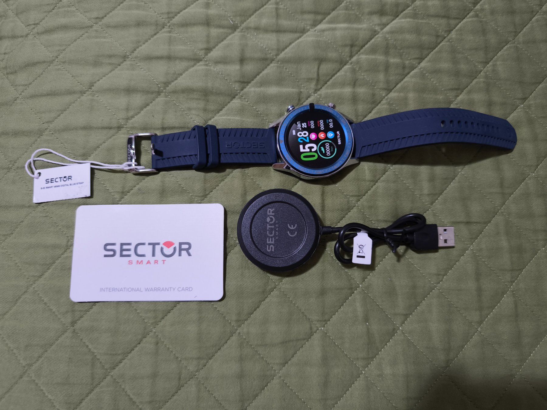 Smartwatch: Sector Smart S-02 Blue – Nuovo (secondo la descrizione) da Winterthur venduto da Dr.Pepper01 1