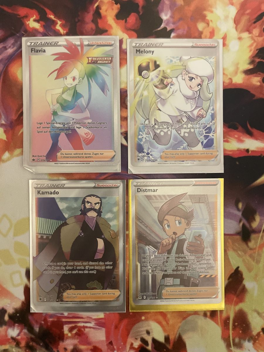 Pokémon Carte collezionabili: Supporter Full Art Secrète Rare pokemon – Nuovo (secondo la descrizione) da Genève venduto da Hoenn.