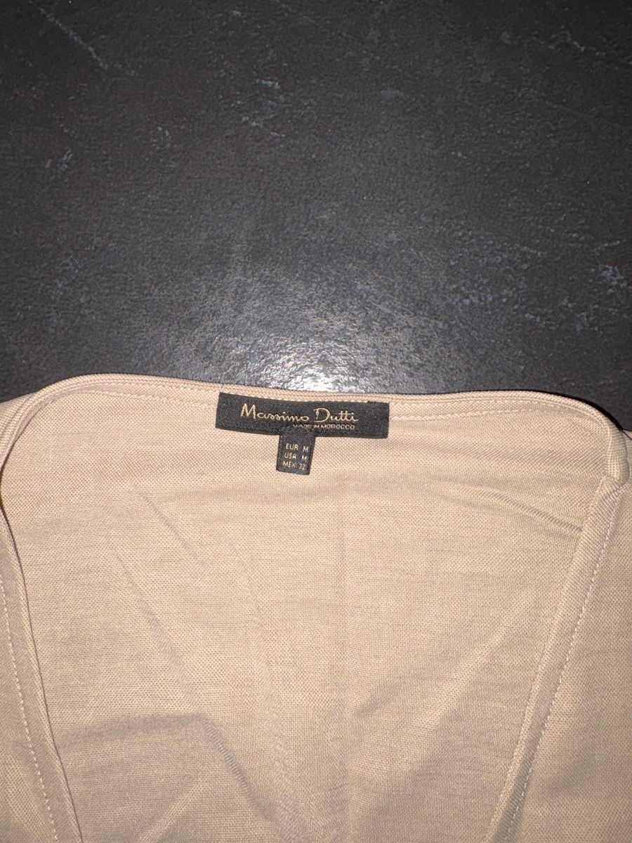 Massimo Dutti Vestiti: Kleid Massimo Dutti beigefarben – Usato da Aesch BL venduto da ang_6x29 1