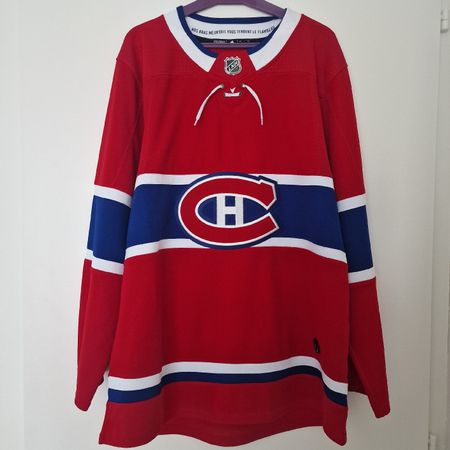 Adidas Montreal Canadiens Official Jersey New - Size 46