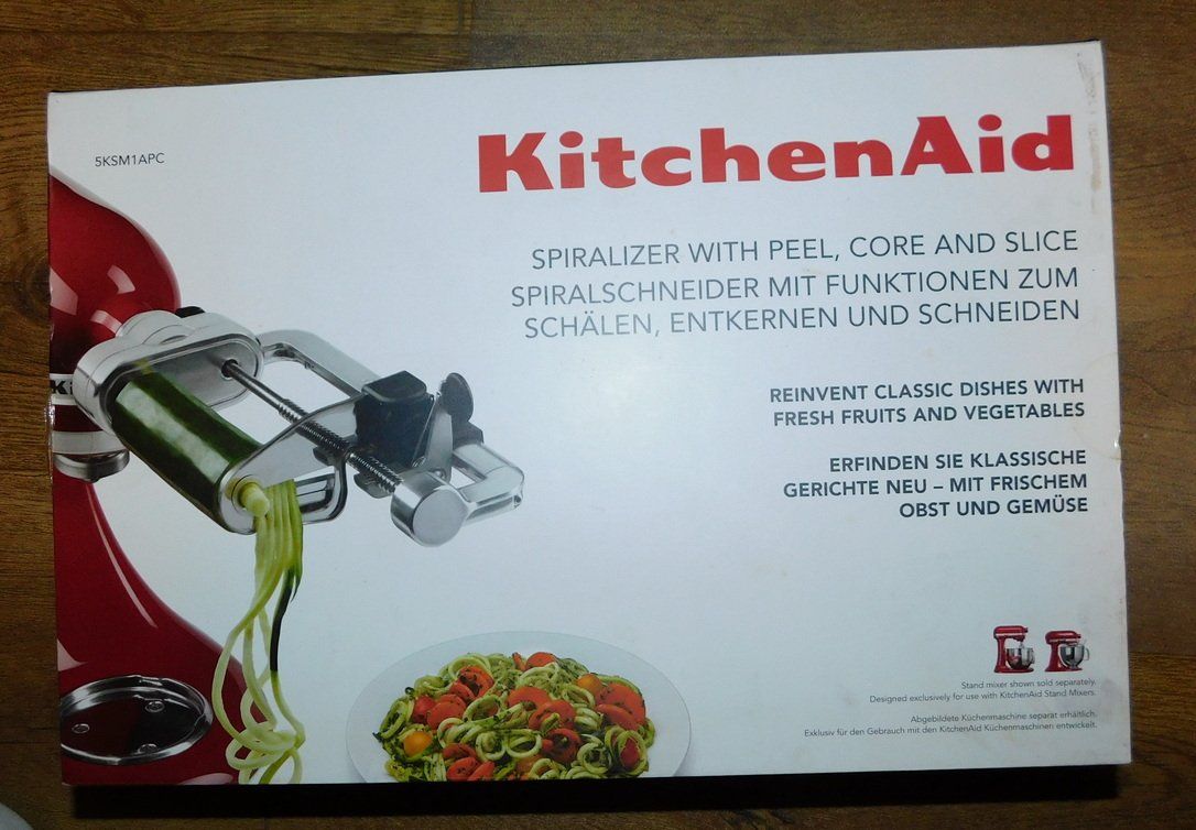 Kitchenaid Elettrodomestici da cucina: Kitchen Aid, Fleischwolf/Pürieraufsatz und Spiralschneider – Usato da Villnachern venduto da Niggo0 4