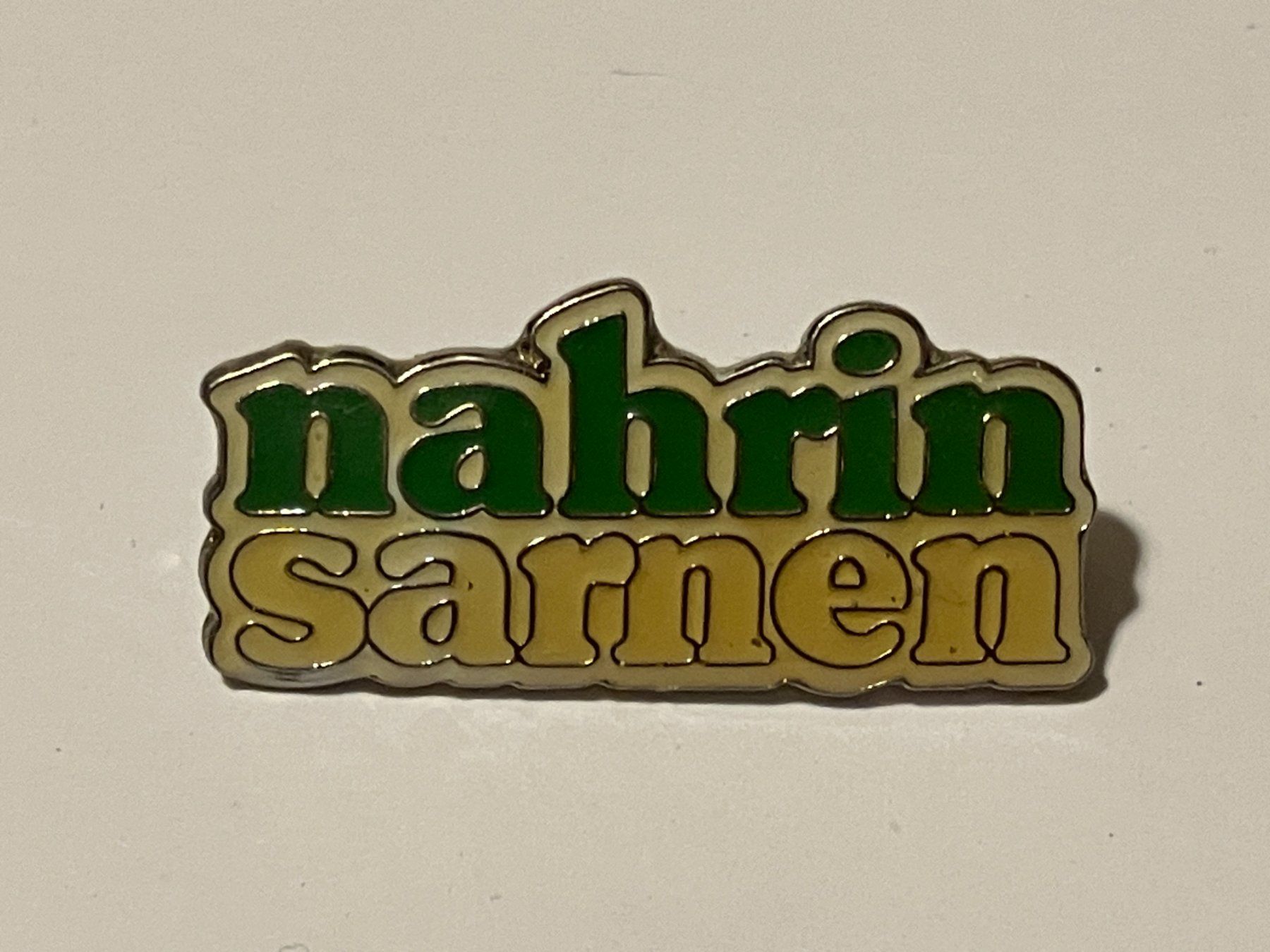 Placchette & Badge: Pin Nahrin Sarnen – Usato da Basel venduto da djwwpp