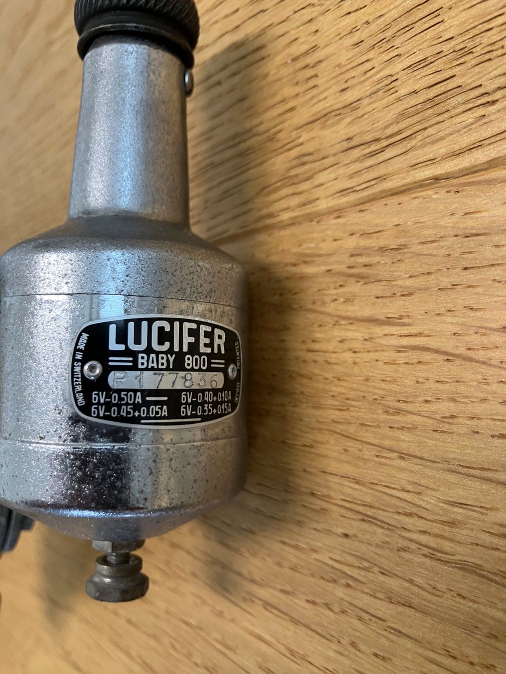 Pezzi di ricambio: Lucifer Baby 800 Dynamo – Usato da Obermumpf venduto da Estrela67 2