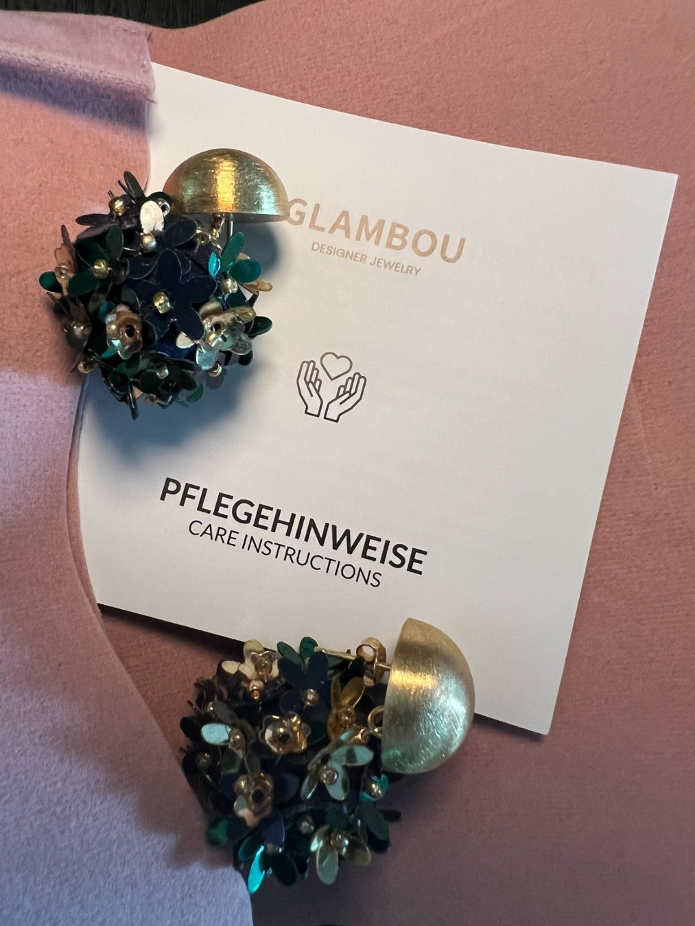 Orecchini pendenti & Orecchini a lobo: Flower Ohrringe von GLAMBOU – Usato da Wallisellen venduto da Val1990 6