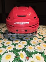 Eishockeyhelm Warrior Alpha One Pro rot Grösse L neuwertig