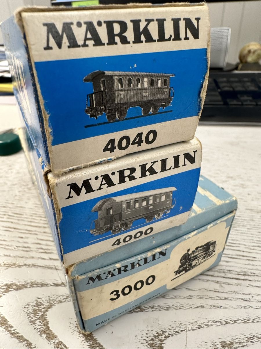 Märklin Modellini di ferrovie: Märklin 3000 DB BR 89 Personenzug – Usato da Lupsingen venduto da New-Haven 3