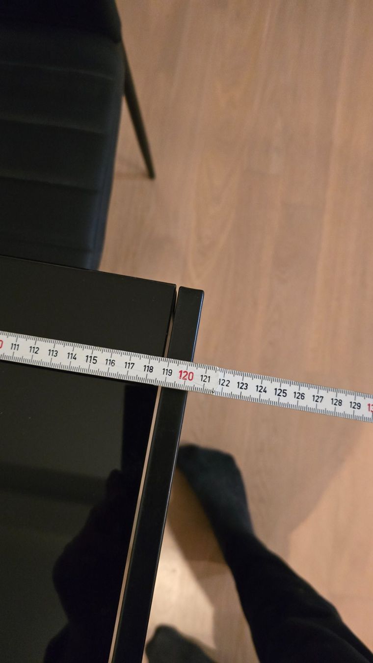 Set di tavolo e panche: Glasesstisch mit 4 Stühlen – Usato da Wittinsburg venduto da MrSascha 4