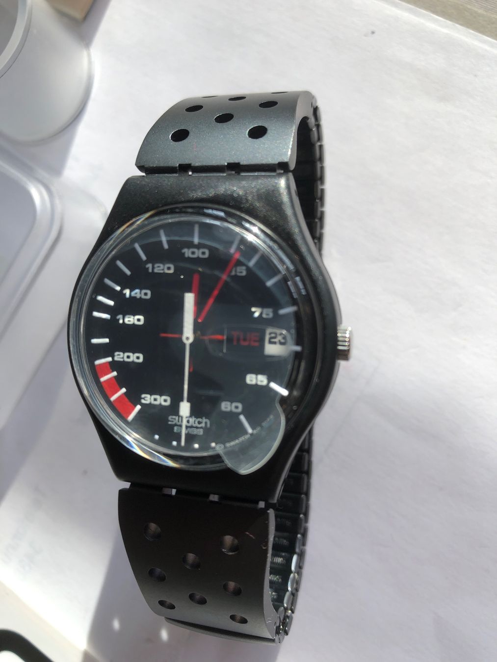 Swatch Orologi: Swatch Gent 0-300KM von 2000 – Nuovo e nell'imballaggio originale da Biel/Bienne venduto da winnertaco 5