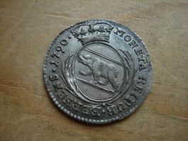 (W5) Bern 10 Kreuzer 1790  VZ