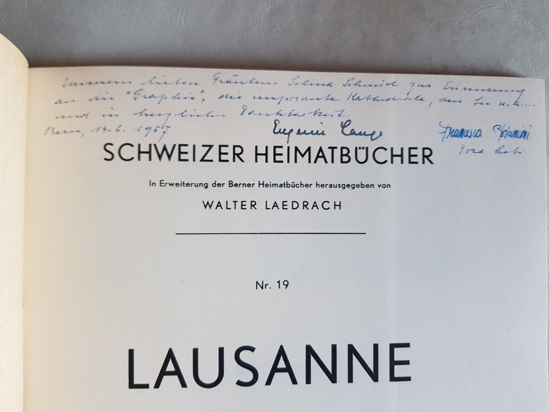 Libri: Schweizer Heimatbücher - Lausanne 1947 – Usato da Walterswil BE venduto da Lonitti 3