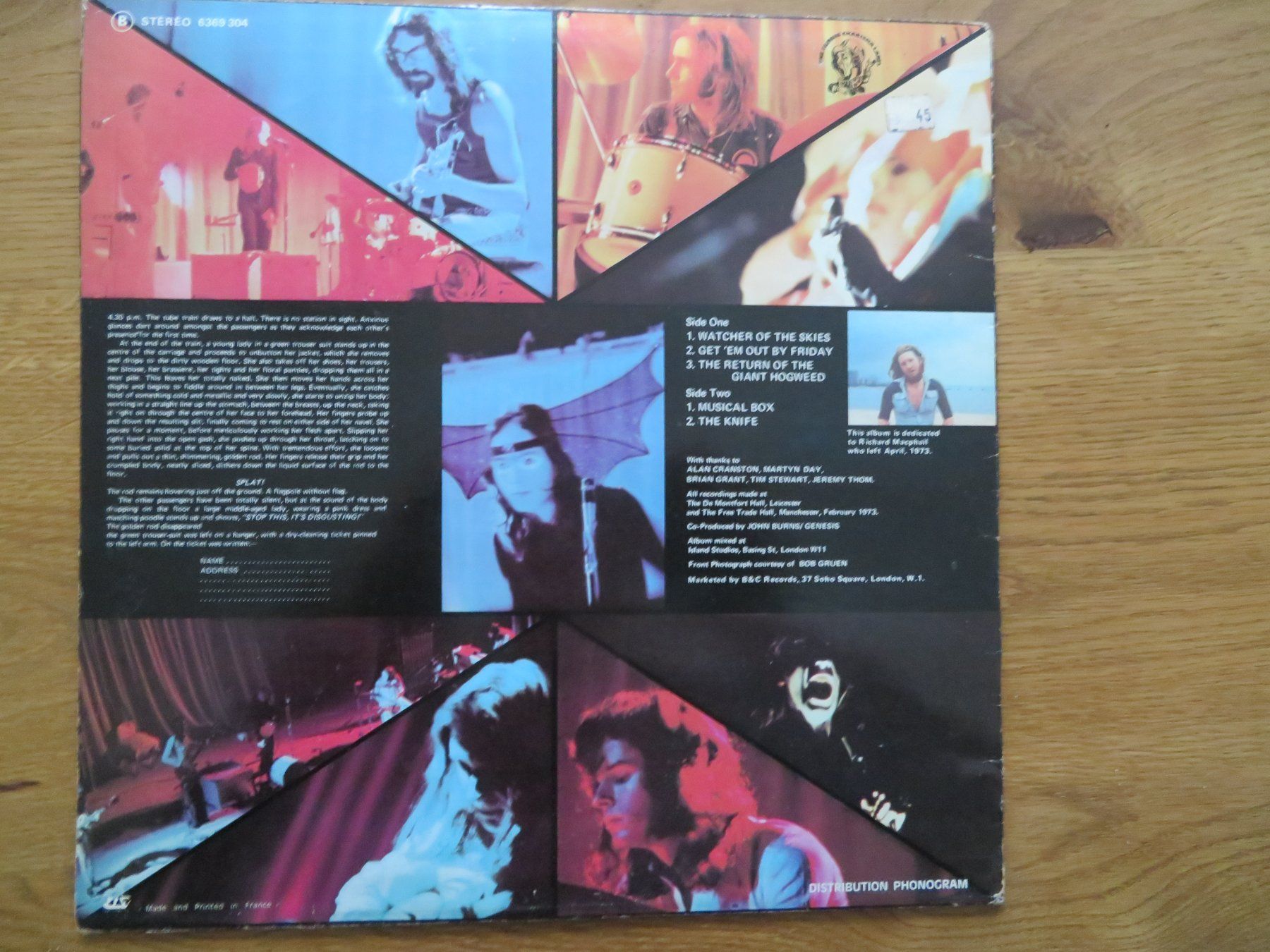 Dischi in vinile: GENESIS LIVE – Usato da Zürich venduto da max_cp5f 1