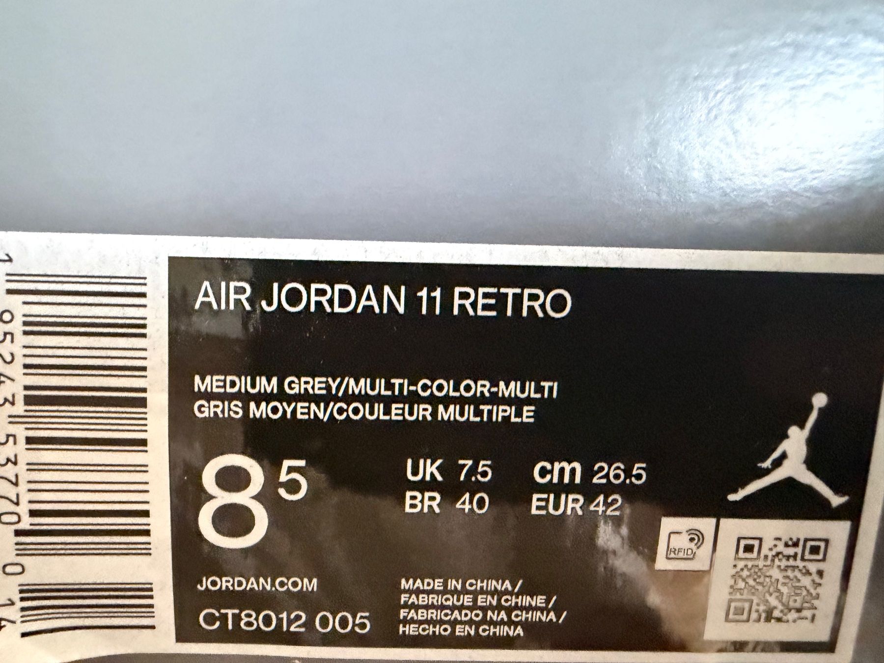 Jordan Scarpe da uomo: Jordan 11 Retro cool grey – Nuovo (secondo la descrizione) da Zürich venduto da Wendkuuni 3