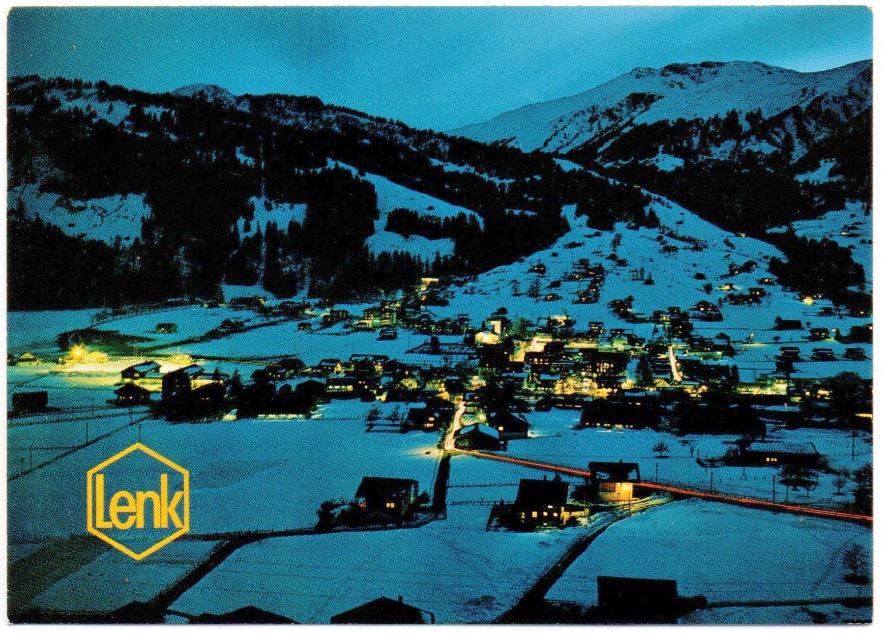 Cartes postales: 2 x AK LENK i.S. by night & Camping – D'occasion à Jona par philajona